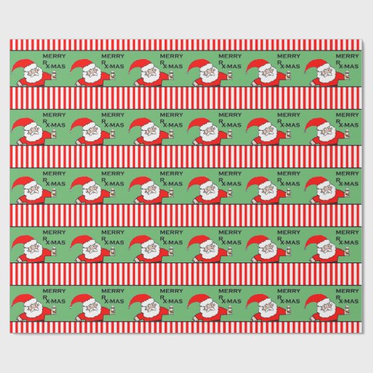 Kerstapotheek Cadeaupapier (Vlak)