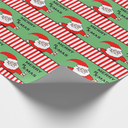 Kerstapotheek Cadeaupapier (Hoek)