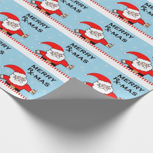 Kerstapotheek Cadeaupapier (Hoek)