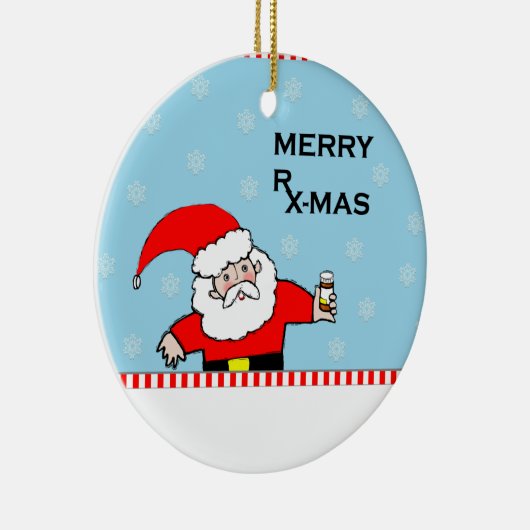 Kerstapotheek Keramisch Ornament (Rechts)