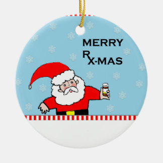 Kerstapotheek Keramisch Ornament