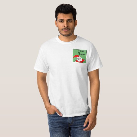 Kerstapotheek T-shirt (Voorkant volledig)