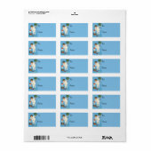  kerstappels cadeautjes Label (Full Sheet)