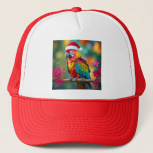 Kerstara met kerstmanhoed-56483 trucker pet