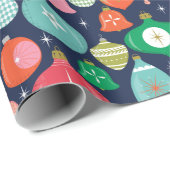 Kerstarecroornamenten Groen Cadeaupapier (Rol Hoek)