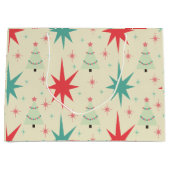 Kerstarector uit de jaren vijftig groot cadeauzakje (Voorkant)