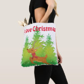 Kerstareindethema Tote Bag (Dichtbij)