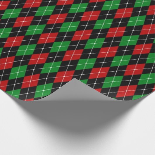 Kerstargyle Cadeaupapier (Hoek)