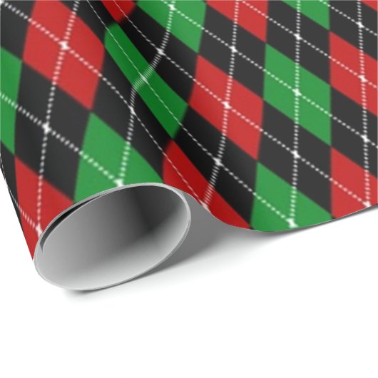 Kerstargyle Cadeaupapier (Rol Hoek)