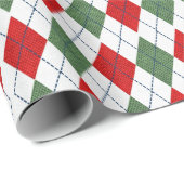 KerstArgyle Cadeaupapier (Rol Hoek)