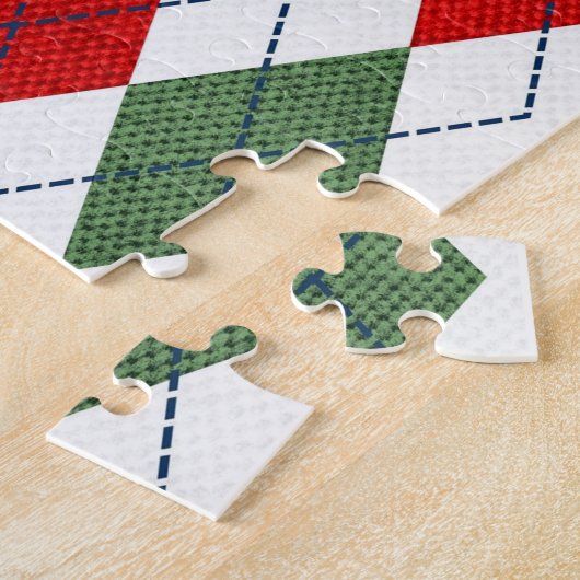 KerstArgyle Legpuzzel (Zijkant)