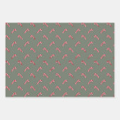 Kerstarietsaus groene roodbaars inpakpapier vel (Voorkant 2)