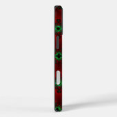 KerstArtdeco Retro-stijl Case-Mate iPhone Case (Achterkant / Rechts)