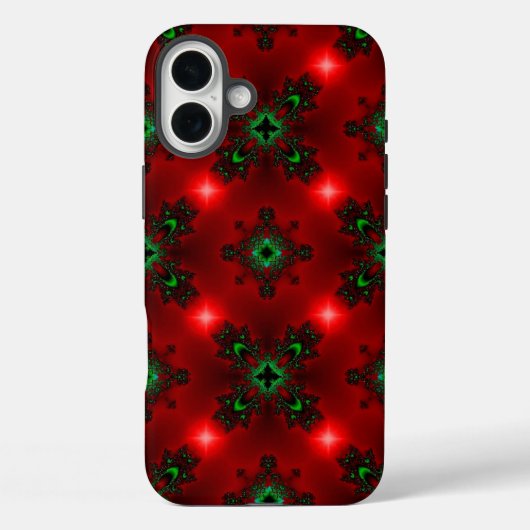 KerstArtdeco Retro-stijl Case-Mate iPhone Case (Achterkant)
