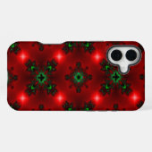 KerstArtdeco Retro-stijl iPhone Hoesje (Achterkant horizontaal)