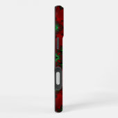 KerstArtdeco Retro-stijl iPhone Hoesje (Rechterkant)
