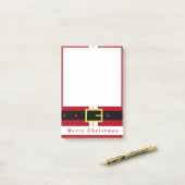 Kerstartikel met kerstcadeautjes voor kerstcadeaut post-it® notes (Op bureau)