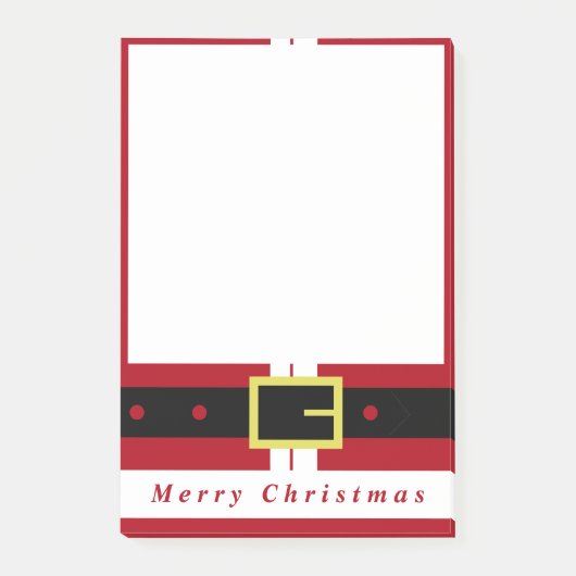 Kerstartikel met kerstcadeautjes voor kerstcadeaut post-it® notes (Voorkant)