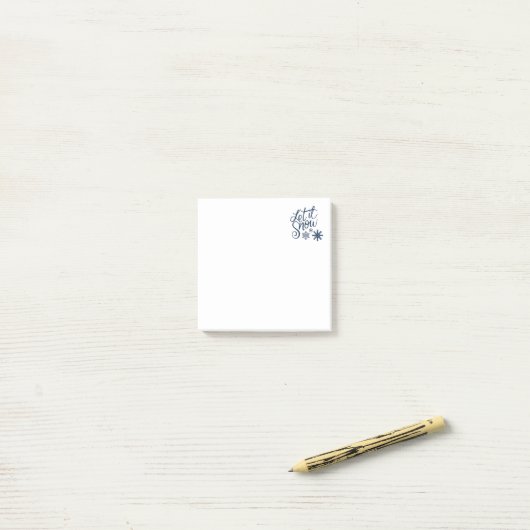 Kerstartikel Post-it® Notes (Op bureau)