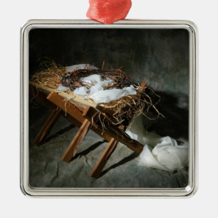 kerstartikelmetafoor metalen ornament