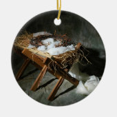 kerstartikelmetafoor metalen ornament (Voorkant)