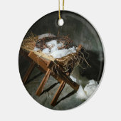 kerstartikelmetafoor metalen ornament (Links)