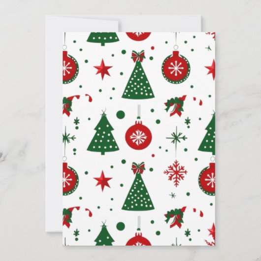 Kerstartkaarten Prettig Kerstmis witte Kerstkaart Kaart (Achterkant)