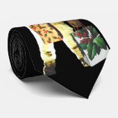 Kerstastronaut Stropdas (Opgerold)