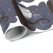 kerstauil cadeaupapier (Rol Hoek)