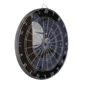 kerstauil dartbord (Voorkant Links)