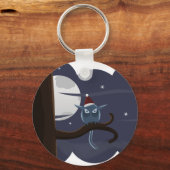 kerstauil sleutelhanger (Voorkant)