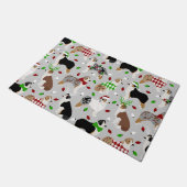 KerstAustralian Shepherd Doormat Deurmat (Schuin)