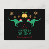 KerstAustralië Kangaroo Briefkaart (Voorkant)
