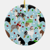 KerstAustralisch Ornament van herderkerij (Achterkant)