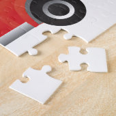 Kerstauto, met Papillon of met lange haren, met ke Legpuzzel (Zijkant)