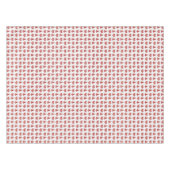 Kerstaven en hart tafelkleed (Voorkant (Horizontaal))