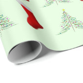 Kerstaven en kerstcadeautjes cadeaupapier (Rol Hoek)