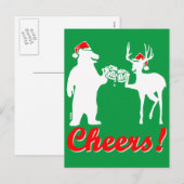 Kerstaven! Feestdagenkaart (Voorkant / Achterkant)