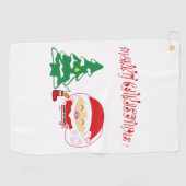 Kerstaven Golfhanddoeken Golfhanddoek (Horizontaal)