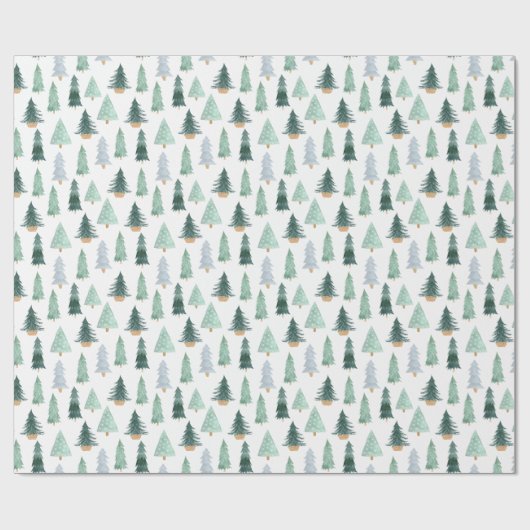 Kerstaven in de winter Festive Gift Cadeaupapier (Vlak)