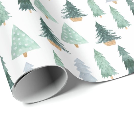 Kerstaven in de winter Festive Gift Cadeaupapier (Rol Hoek)