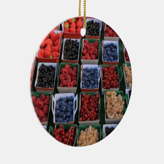 Kerstaven in dozen keramisch ornament (Rechts)