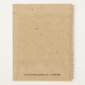 Kerstaven, karton voor typografie, strepen planner (Achterkant)