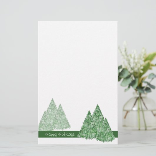 Kerstaven — Kerstaven — TBA Briefpapier (Staand voorkant)