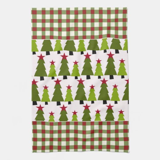 Kerstaven Microfiber Kitchen Towel Theedoek (Verticaal)