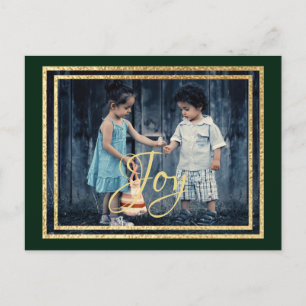 Kerstaven/ Reds/ Groenen Inkt Uitnodiging Briefkaart