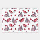 Kerstaven Slaappasta Seizoensbedekking Inpakpapier Vel (Voorkant 2)