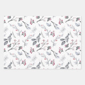 Kerstaven Slaappasta Seizoensbedekking Inpakpapier Vel (Voorkant)