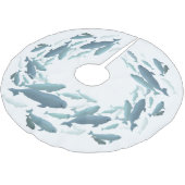 Kerstaven van de Beluga-rok Kerstboom Rok (Gekanteld)