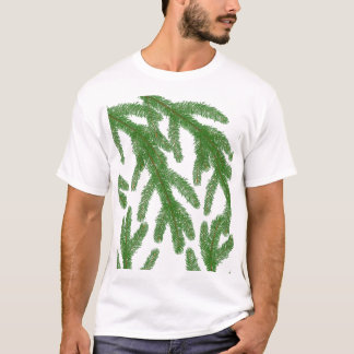 Kerstaven van de boomstructuur T-Shirt